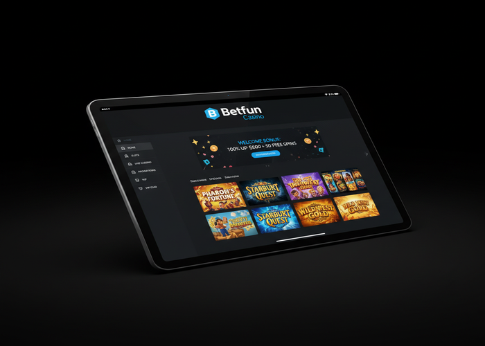 Betfun Casino Casino en tableta
